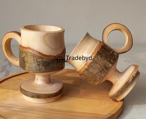 Tradebyd Tasse en bois à usage multiple, parfaite pour la maison et le bureau - Product Image 1