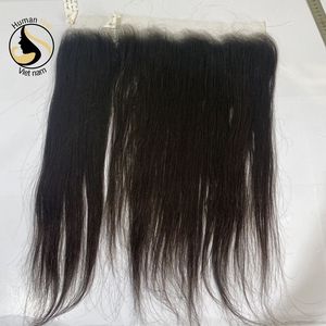 Haute qualité 13x6 pour Swiss HD pour lacet frontal cuticule aligné court Remy noir naturel droit vierge Extensions de cheveux humains - Product Image 5