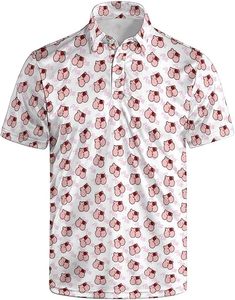 Camisas Polo de Verano Personalizadas de Fábrica para Hombre, Estampado de Patchwork, Moda en Tendencia, Casual, Deportivo, para Club, Trabajo, Caballero, Manga Corta, Golf - Product Image 6