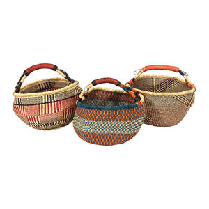 Panier bolga coloré avec nouveau design de style boheim avec poignée de haute qualité avec prix d'usine - Product Image 6