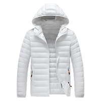 Veste matelassée en toile légère et pliable pour homme, taille plus, respirante, imperméable, écologique, réversible, de haute qualité