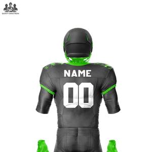 Fabricant d'uniformes de football américain 2026 |   Maillot et pantalon d'équipe personnalisés |   Manches courtes respirantes grande taille |   Approvisionnement en gros - Product Image 6