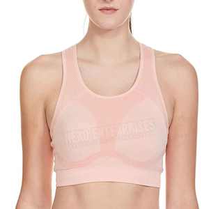 Sujetador deportivo para hombre superventas, nuevo diseño, venta al por mayor, sin costuras, transpirable, de secado rápido, Fitness, correr, gimnasio, Yoga, sujetador - Product Image 1