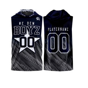 ชุดเครื่องแบบฟุตบอลอเมริกันชุดเสื้อเจอร์ซีย์อัด7v7ราคาถูกสั่งทำ OEM พร้อมชื่อทีม7 7ทีมขนาดใหญ่พิเศษสำหรับผู้ใหญ่ - Product Image 6