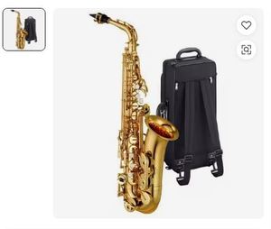 Saxophone alto Eb intermédiaire ORIGINAL YAS-480 doré avec éclairage selfie à vendre - Product Image 1