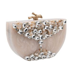 Bolso de mano de resina epoxi para regalo de boda para mujer, diseño asequible, fabricante de bolsos de mano de cadena india - Product Image 1