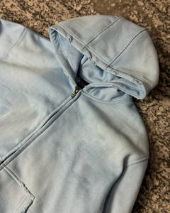 Multi Color Simple Liso Ligero Oversized Baggy Hoodie Pantalones de chándal Jogger pantalón Conjunto de dos piezas Vintage Print Hombres Chándales - Product Image 6