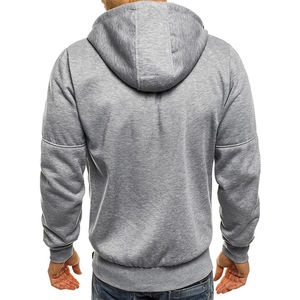 Sudadera con capucha y cremallera Logotipo impreso personalizado Impresión digital de invierno Hombres Ropa DE TRABAJO unisex Fleece Algodón Publicidad - Product Image 4
