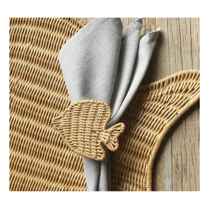 Anneaux de serviette en rotin 2025 en gros pour votre magasin au prix d'usine du Vietnam - Caryln - Product Image 2
