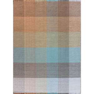 Tapis en laine tissé à la main Tesoro de grande taille, beige et marron, Phwl-265, nouveau tapis d'entrée abstrait rectangulaire à motifs patchwork pour la maison - Product Image 4