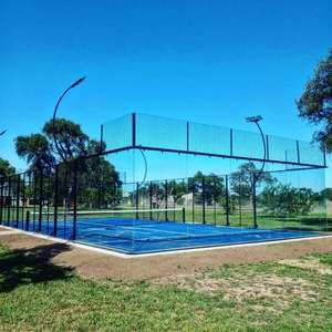 Campo da Paddle Tennis panoramico: visione trasparente a 360 ° e Design ammortizzante sicuro consentono ogni confronto preciso - Product Image 2