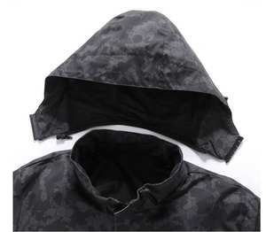 Chaqueta cortavientos personalizada con cuello levantado y logotipo frontal, chaqueta de invierno informal impermeable, la mejor llegada - Product Image 4