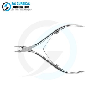 Pince de manucure de qualité chirurgicale Lames incurvées en acier inoxydable pour bébé et les doigts Techniciens professionnels des ongles et podiatres - Product Image 4