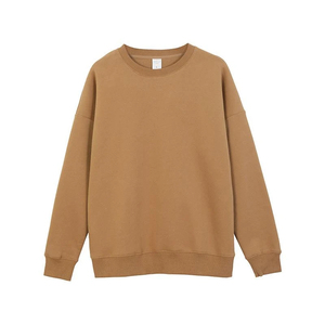 Sudaderas con capucha de gran tamaño de alta calidad personalizadas en blanco 100% algodón liso cuello redondo mezcla de algodón sudadera para hombre - Product Image 1