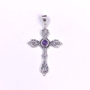 จี้พลอยธรรมชาติแบบพรีเมี่ยมเครื่องประดับเงินสเตอร์ลิง - Product Image 3