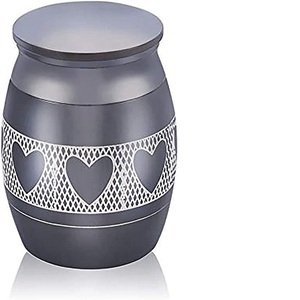 โกศที่ระลึกโกศโลหะใส่เถ้ากระดูกสำหรับผู้ใหญ่ชายหญิง - Product Image 2