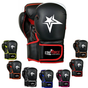 Gants de boxe avec support de poignet et caractéristiques extensibles pour l'entraînement au poinçonnage Logo personnalisé Gants MMA Résistance à la déchirure Cuir PU - Product Image 5