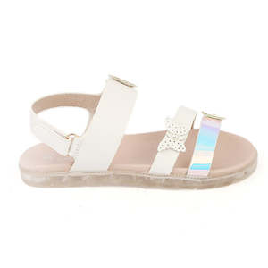 Sandales fantaisie pour filles (92705) - Blanc - Product Image 4