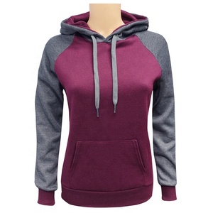 Sweat à capuche en coton-polaire pour femmes, sweat à capuche, décontractée, manches poche, kangourou, Sport, modèle court, coupe goutte - Product Image 4