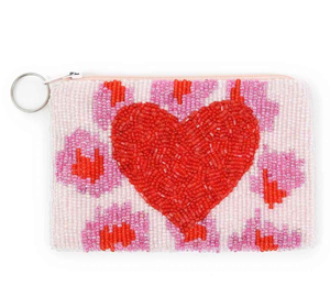 Porte-monnaie en coton perlé avec design personnalisable, pochette fonctionnelle à fermeture éclair pour pièces de monnaie et petits accessoires par MD HANDICRAFTS - Product Image 4