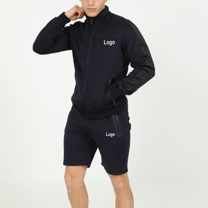 Logo personnalisé hommes solide à manches courtes décontracté bouton chemise plage Shorts ensembles été Streetwear vacances hawaïen costumes hommes Shorts ensemble - Product Image 1