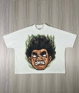 Custom Manufacturer <b>Men</b> Boxy Cropped Oversized T <b>Shirt</b> Heavy 320gsm 100% Cotton <b>Thick</b> Streetwear Drop Shoulder T <b>Shirt</b> for <b>Men</b> - Product Image 3