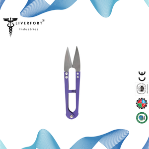 MEILLEURE QUALITÉ Fil Coupe-Fil Violet 1Pc Mini Petites Cisailles Coupe Nipper Fil DIY Point Broderie, Tricot, Artisanat, Poisson - Product Image 6