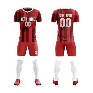 Conjunto completo de fútbol original, camiseta de fútbol personalizada especial sublimada más nueva - Product Image 4