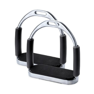 Estribo ecuestre con logotipo personalizado 2025, acero inoxidable de alta calidad y el mejor Material de cuero, diseño de seguridad para montar a caballo - Product Image 3