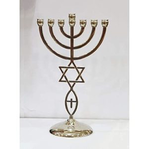 Menorah-portavelas de Metal para decoración del hogar, soporte de vela de boda, mesa de comedor, decoración para diseño personalizado - Product Image 4