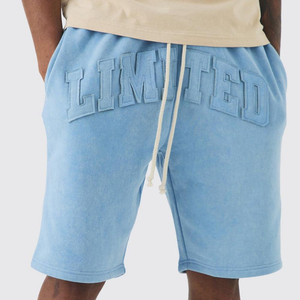 Short de survêtement décontracté personnalisé pour hommes avec cordon de serrage à la taille élastique et poches quantité minimale de commande bas Service OEM disponible - Product Image 4