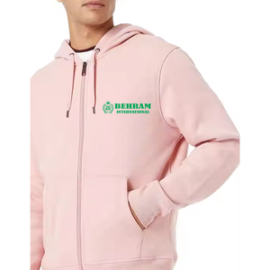 Sweat-shirts à capuche unisexes en coton thermique fabriqués au Pakistan, respirants, à séchage rapide, en polaire/tissu éponge français, impression personnalisée - Product Image 4