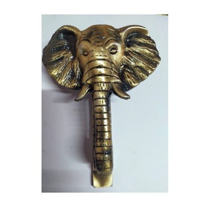 Aldaba de puerta de figurita de hombre de Metal, accesorio de puerta de Metal, uso decorativo elegante para el hogar para puertas principales, Hardware - Product Image 3