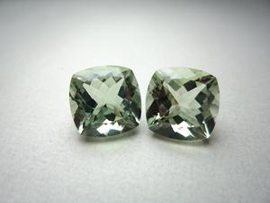 100% พลอยพลอยอะเมทิสต์สีเขียวธรรมชาติเจียระไนเกรดคุณภาพสูงได้รับการรับรองว่าเป็นพลอยก้อนใหญ่ - Product Image 3