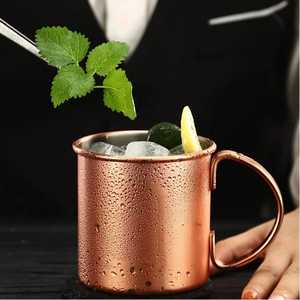 Taza decorativa asequible para café, té, jugo y refrescos, taza de cobre única para oficina, hogar y uso de viaje por AALIYAN IMPEX - Product Image 3