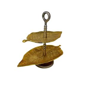 ชุดที่วางเค้กทำจากโลหะทรงกลมที่ตั้งสำหรับวางเค้กขนมหวานสำหรับงานแต่งงานงานวันเกิดวันคริสต์มาสทุกโอกาส - Product Image 2