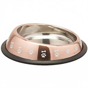 Bol pour animaux de compagnie moderne noir en gros avec un design mignon de visage de chat blanc, bol pour nourriture et eau pour chat et chien avec support en fil métallique, ensemble de fournitures - Product Image 6