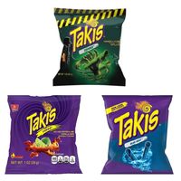 Takis Blue Heat Piment chips de tortilla 92g de céréales épicées à saveur sucrée Snacks de pommes de terre frites maïs pop-corn emballé bouteille