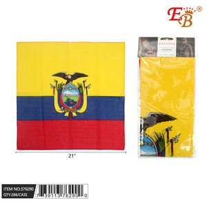 13 "X21" ผ้าพันคอชาติพันธุ์เอกวาดอร์288ชิ้น24DZ/CS คละสี - Product Image 1