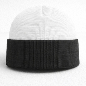 Custom Knitted Winter Beanie <b>Hat</b> with Custom Logo Unisex <b>Warm</b> Foldable Cuff Beanie <b>Hat</b> - Product Image 2