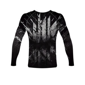 Protectores de Rashguard para Hombre, Venta Caliente, Sublimación Personalizada, Manga Larga, Poliéster/Spandex, a Precios Muy Económicos - Product Image 1