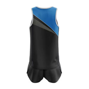 2025 100% Material de poliéster Pista de campo Uniforme Venta directa de fábrica Variedad de tamaños Diseño de logotipo personalizado Tallas grandes Impreso - Product Image 3