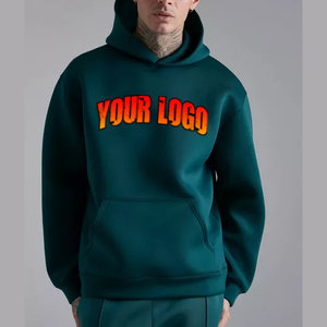 เสื้อฮู้ดดี้บุขนหนานุ่ม ผ้าฝ้าย 100% คุณภาพสูง สำหรับฤดูหนาว ทรงโอเวอร์ไซส์ สกรีนโลโก้ได้ตามต้องการ แฟชั่นเสื้อสเวตเชิ้ตผู้ชาย MOQ ต่ำ - Product Image 4