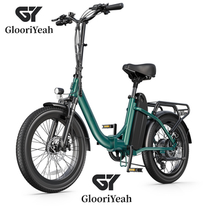 Bicicleta Eléctrica Plegable GYebike GY2005 de Rusia, Mini Bicicleta Eléctrica de 500W 48V, Bicicleta Eléctrica Urbana Plegable, Bicicleta Eléctrica Económica para Adultos - Product Image 2