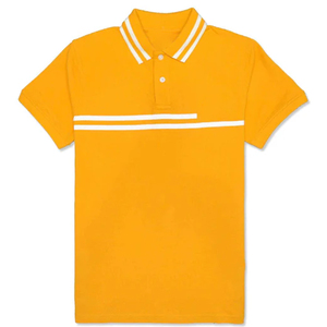 Camiseta Polo de Algodón para Hombre, Diseño Moderno con Patrón Liso, Transpirable, para Verano, con Logotipo Frontal, Estilo Casual, Último Precio - Product Image 1