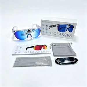 Gafas inteligentes Aimb G5max con cámara 1080P, clasificación IPX4 a prueba de agua, montura metálica, gafas de sol deportivas para ciclismo, conducción y correr. - Product Image 3