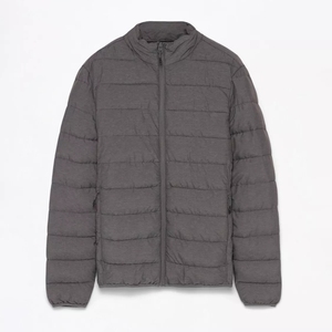 Chaqueta de Plumón para Hombre, Personalizada, Completamente Impermeable, con Cuello Alto, para Invierno, Transpirable, Resistente al Viento, con Cierre, Diseño a Cuadros, Ligera - Product Image 6