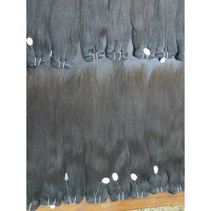 Extensions et mèches de cheveux humains de qualité supérieure indiennes, 100 grammes - Product Image 6