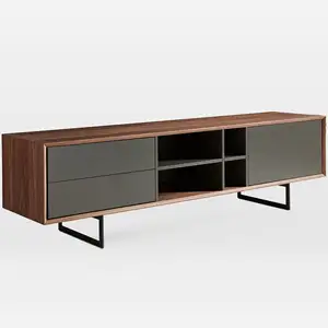 Modern Luxury Console Table Solid Wood Material Cabinet Living Room Furniture Safe Package Wholesale Console Table