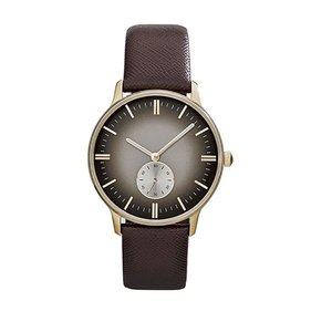 นาฬิกาควอตซ์สายหนังคลาสสิกคุณภาพสูงโลโก้ตามสั่ง OEM - Product Image 5